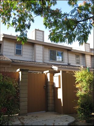Front of condo