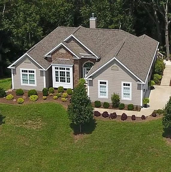 House and front yard