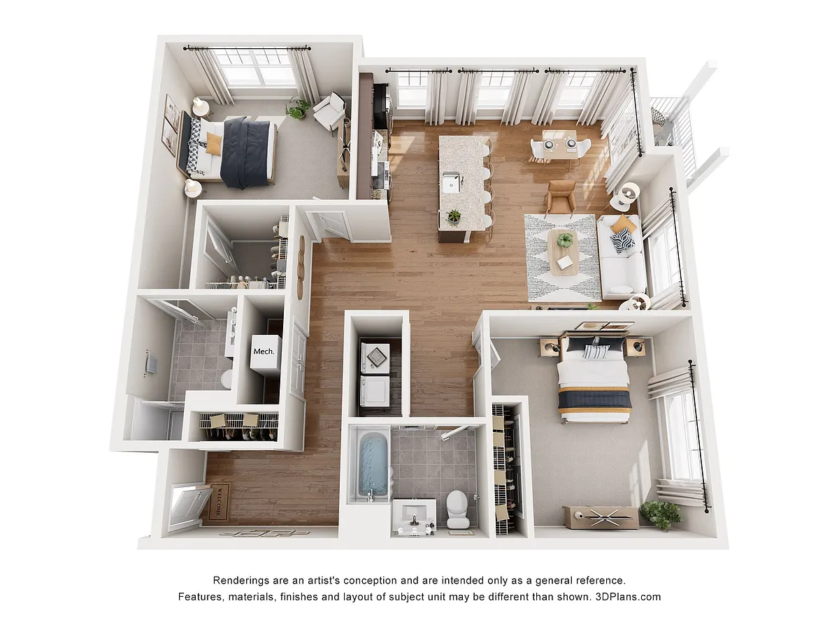 Floor plan 2E