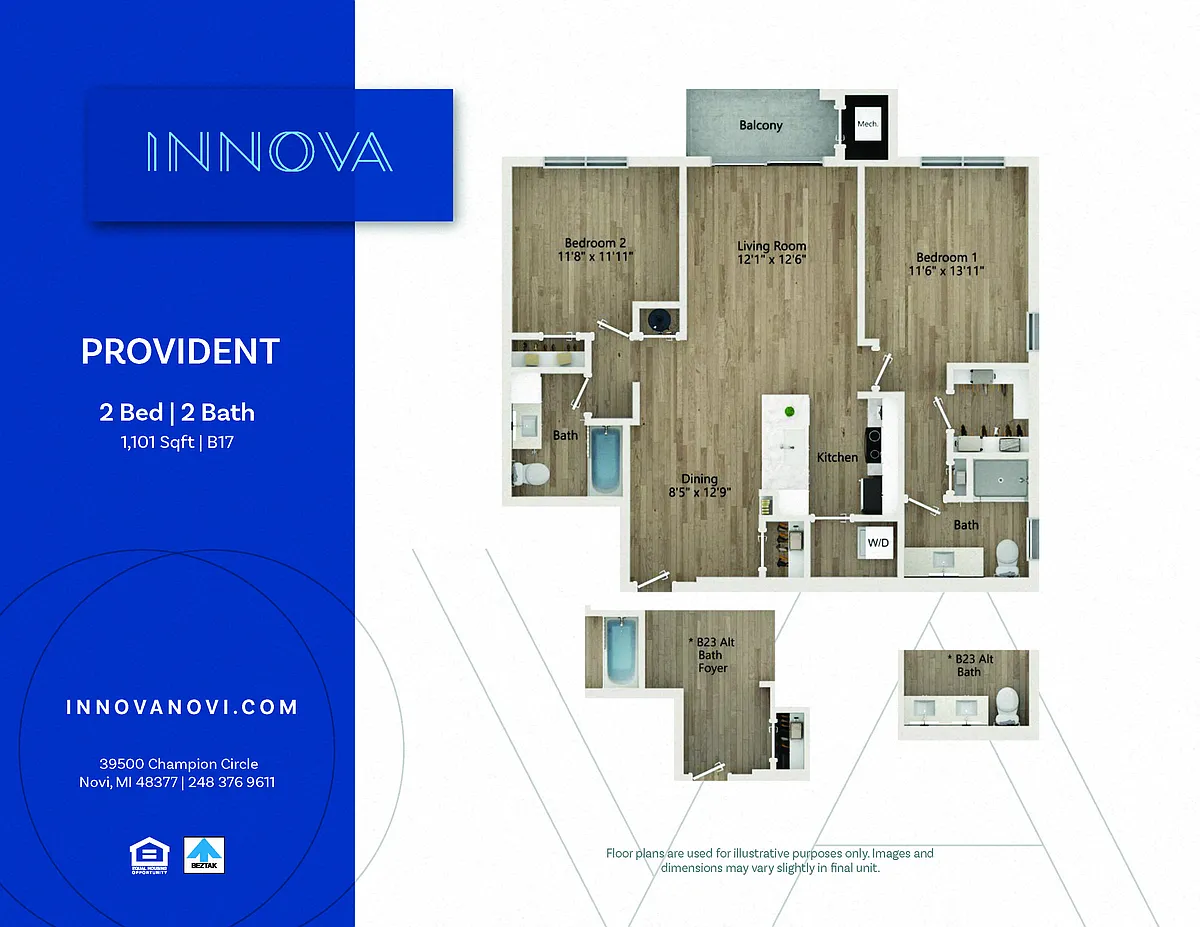 Floor plan Provident