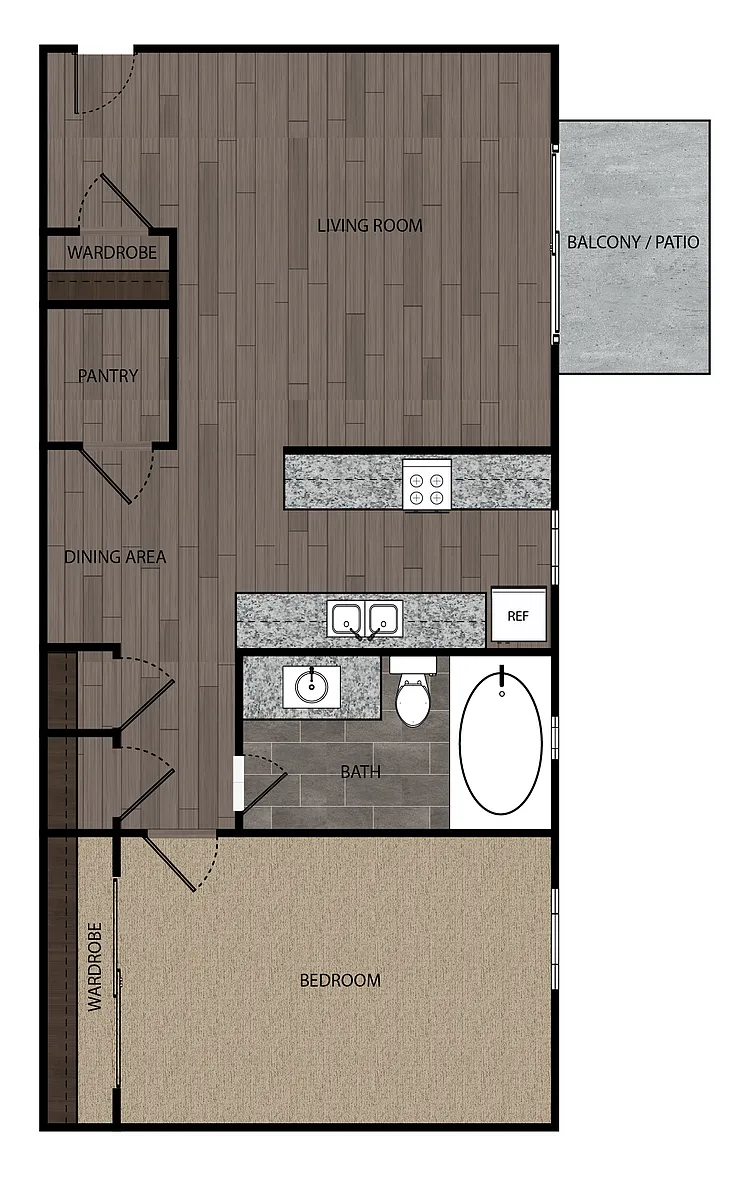 Floor plan The Coral