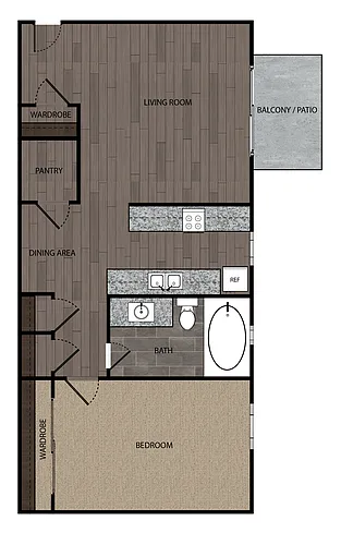 Floor plan The Coral