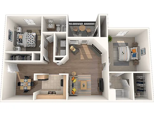 Floor plan THE GARDENIA