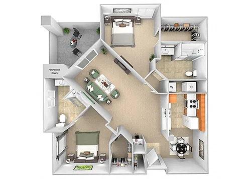 Floor plan B4 (Sicily)