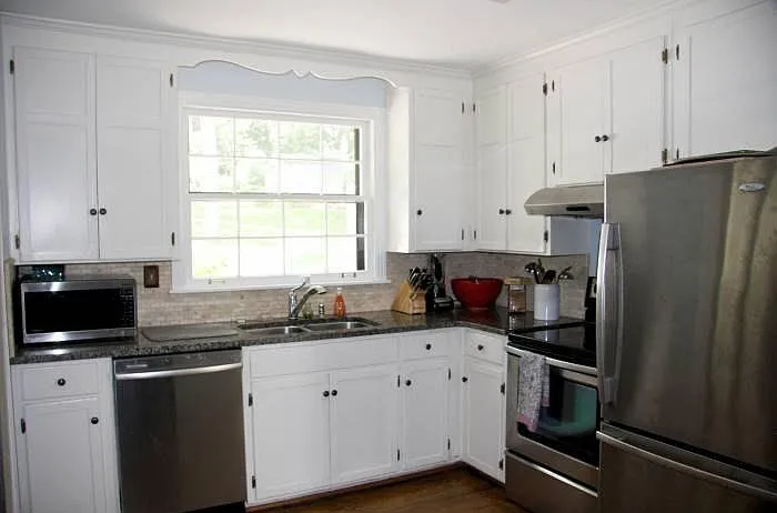 Stainless steel & granite