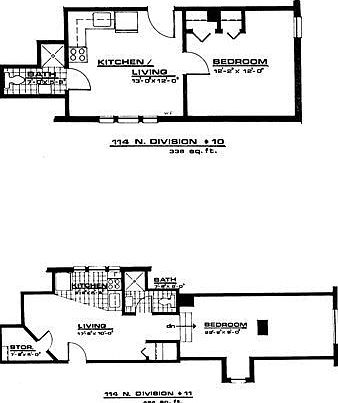 Floor Plan 114 N. Division 10_11