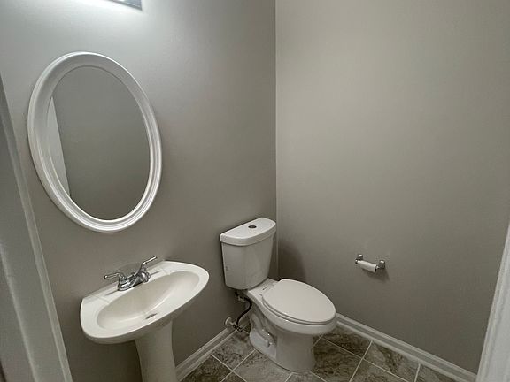 Down stairs 1/2 bathroom