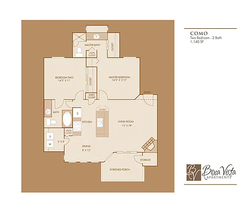 Floor plan The Como