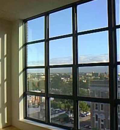 City view from windows