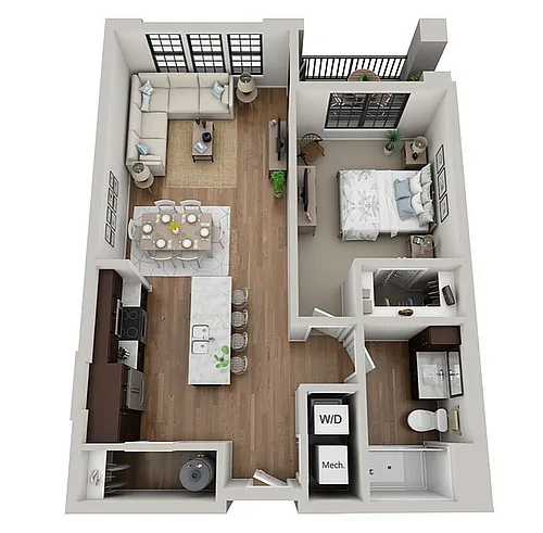 Floor plan 1A