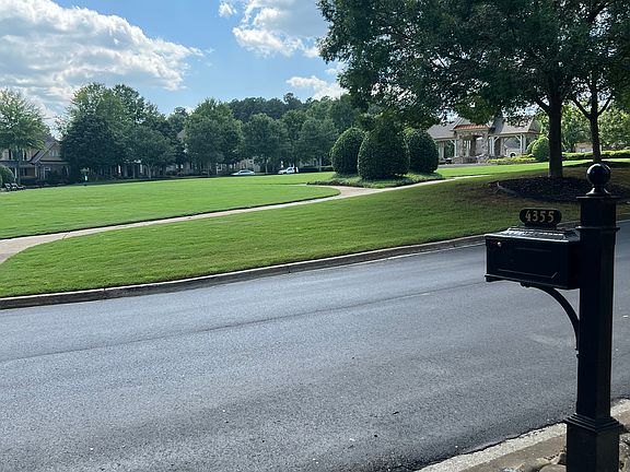 View from mailbox to Green