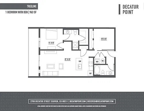 Floor plan Treeline