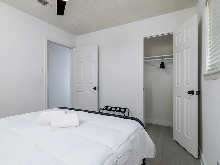 Bedroom #2 with queen sized bed.