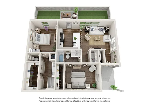 Floor plan 2 Bed Blackberry Cottage