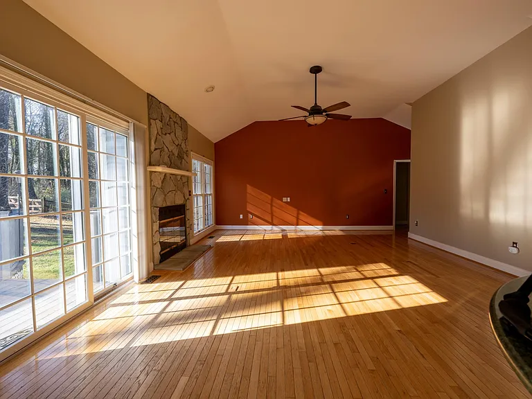 Family Room from Breakfast Nook