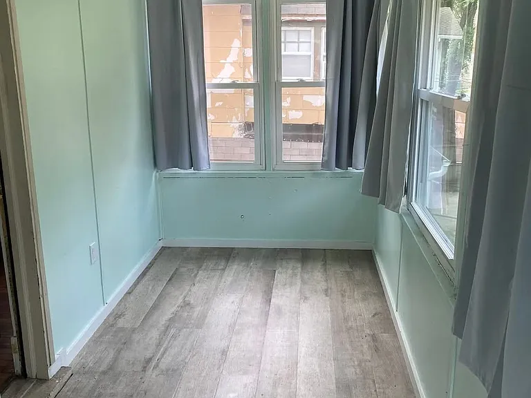 Newly renovated sun porch