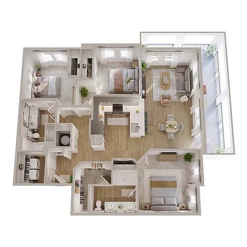 Floor plan C1
