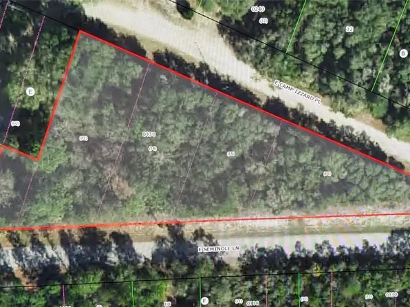4114 E CAMP IZZARD PLACE LOT 12-16, DUNNELLON, FL 34434