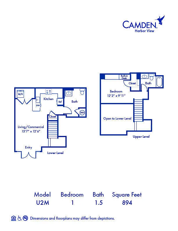Floor plan U2M