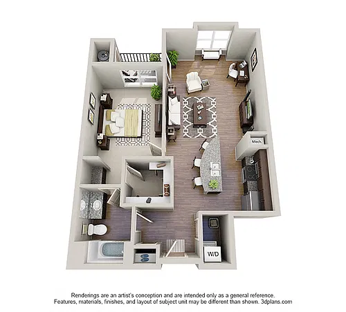 Floor plan The Paul C