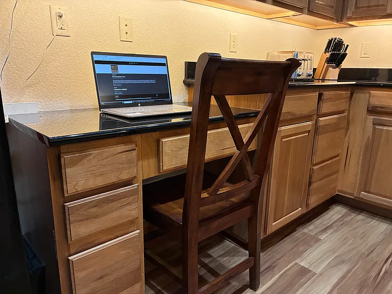Dedicated workspace.