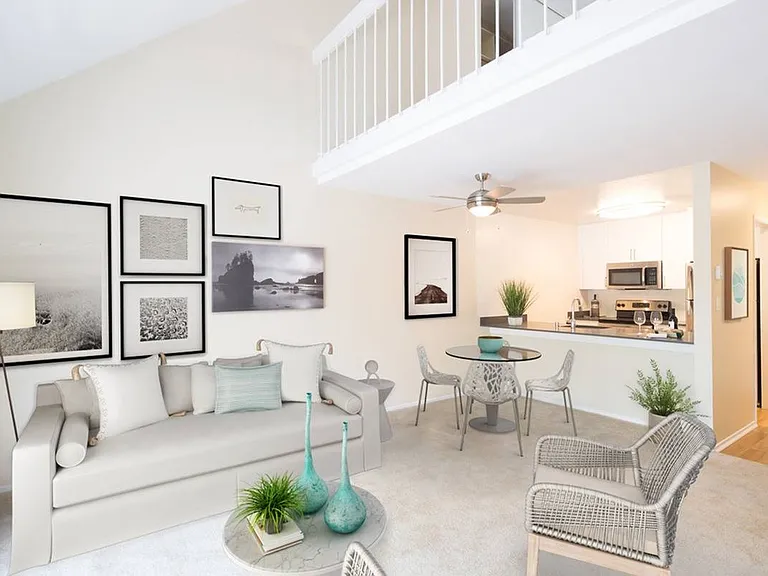 Luxurious Living Area | Summit at Sausalito | Luxury Apartments at Sausalito, CA