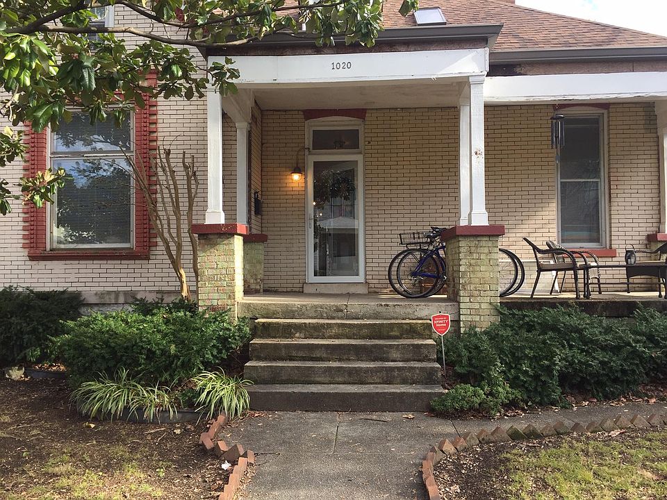 1020 A is the main house. There is a small apartment upstairs which is rented separately