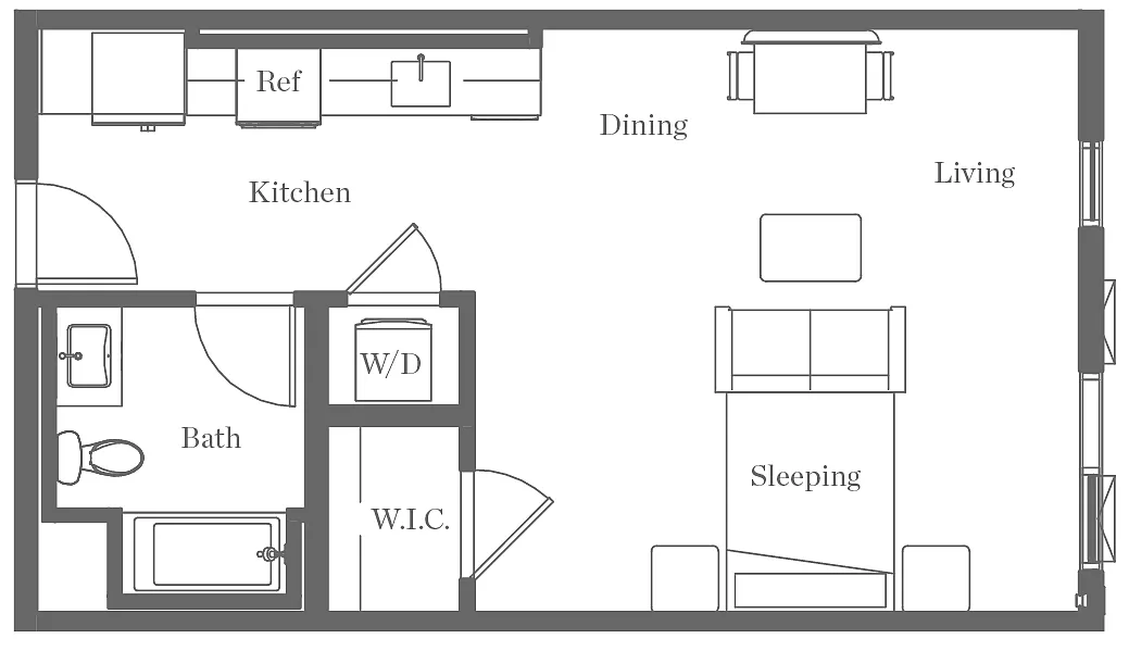 Floor plan 432