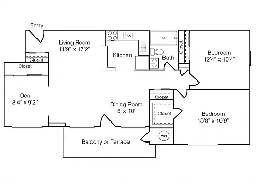 Floor plan Nautilus | B3 | Reno