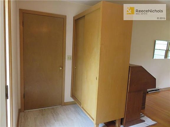 Free Standing Coat Closet in Entry