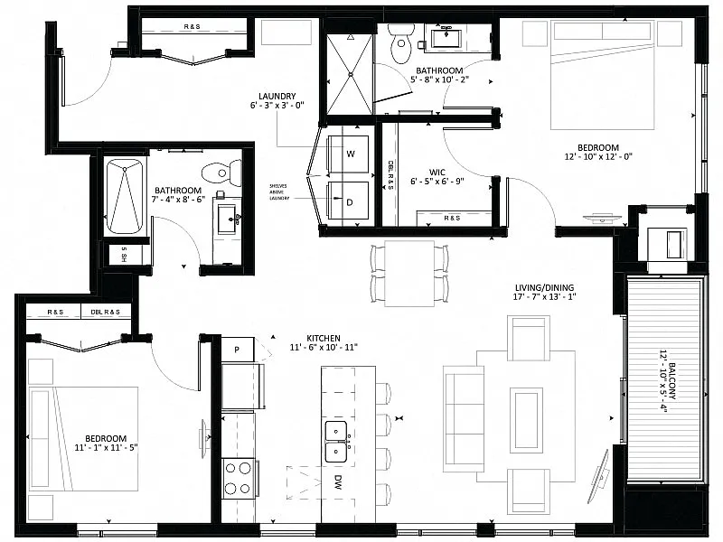 Floor plan B4