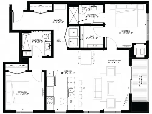Floor plan B4