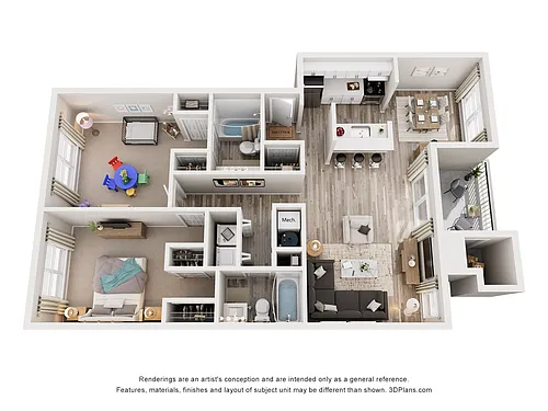 Floor plan Kentucky Derby
