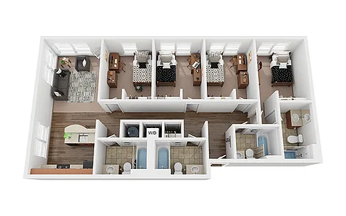 Floor plan The Avery Platinum