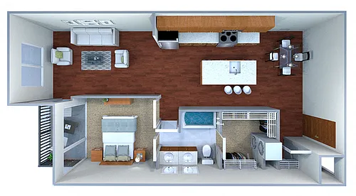 Floor plan The Columbine