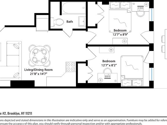 2nd image of 141 Bedford Ave #2
