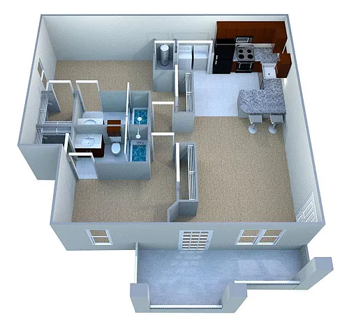 Floor plan Custom Deluxe III