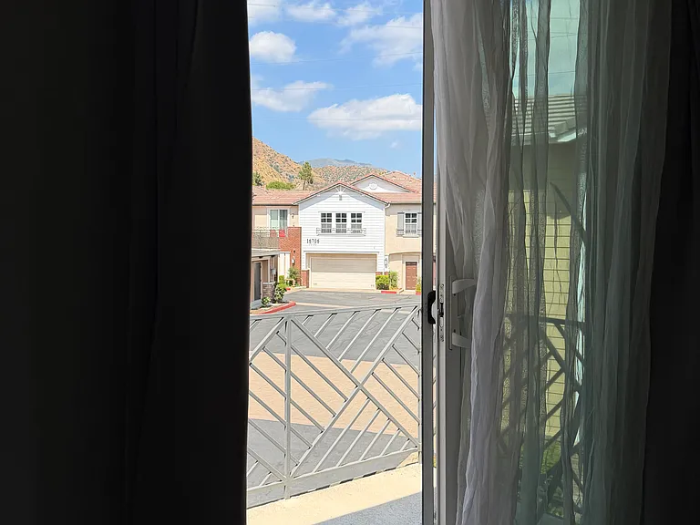 View from second balcony attached to primary bedroom.