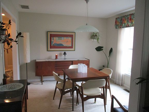 Open dining room 