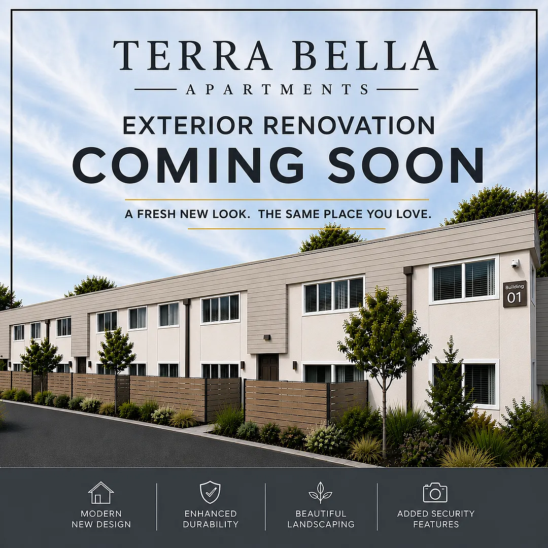 Terra Bella Apartments Fresh, Exciting Updates Coming Soon! — Photo 2