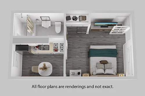 Floor plan Studio