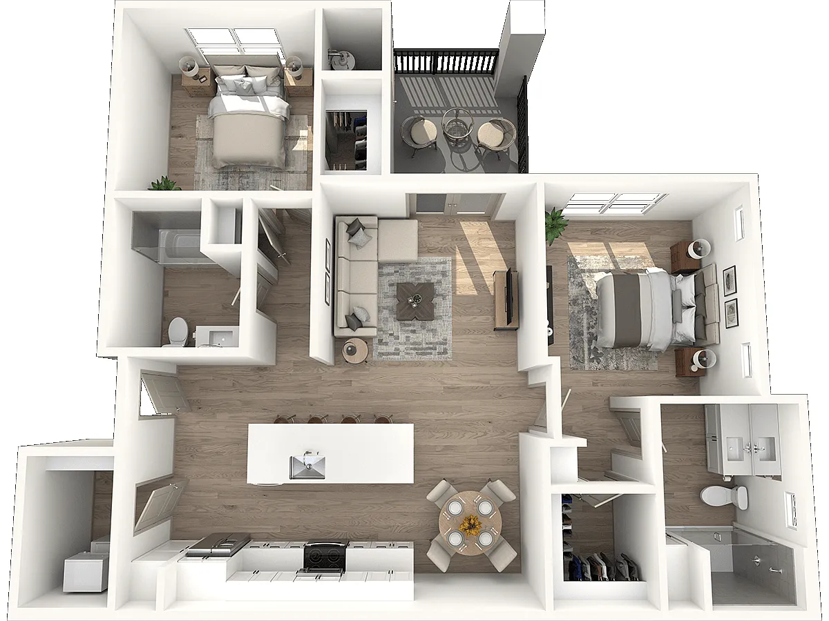Floor plan B1