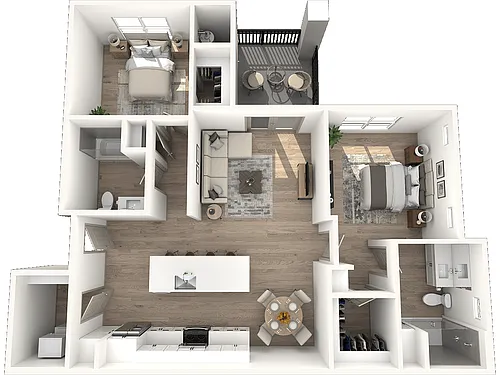Floor plan B1