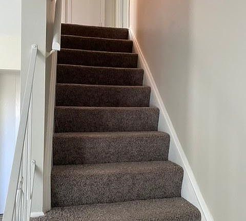 Steps going to second floor