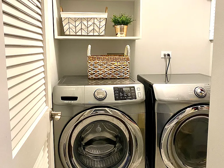 Top floor laundry room