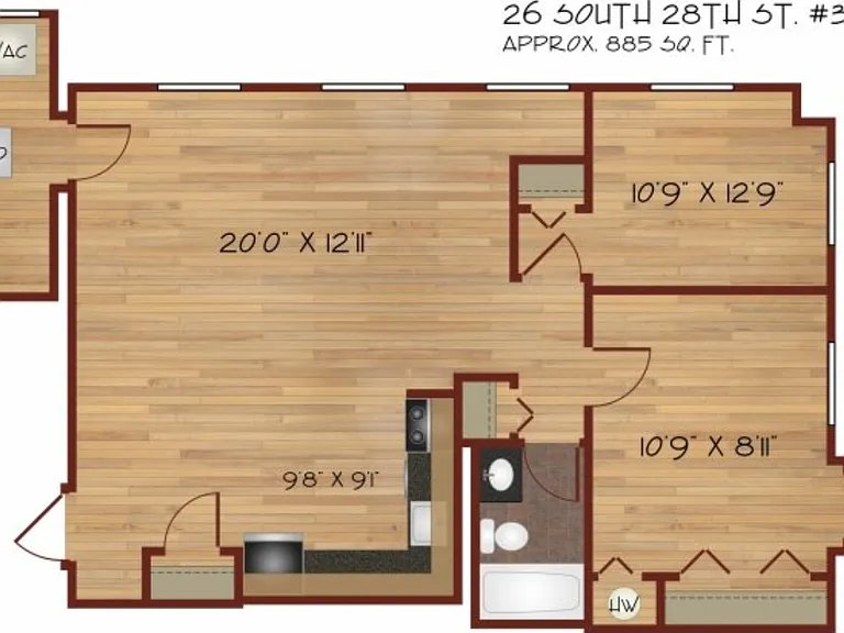 *Square footage is approximate. *Square footage is approximate.