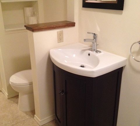 New Basement Bathroom