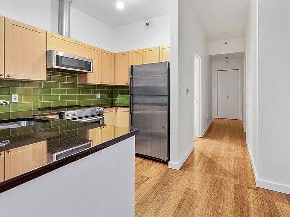 Kitchen and main hallway.