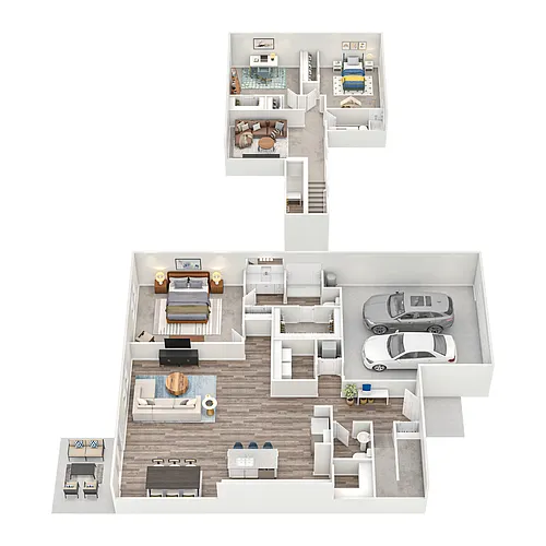 Floor plan Hickory