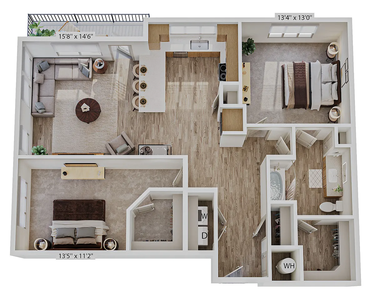 Floor plan B6